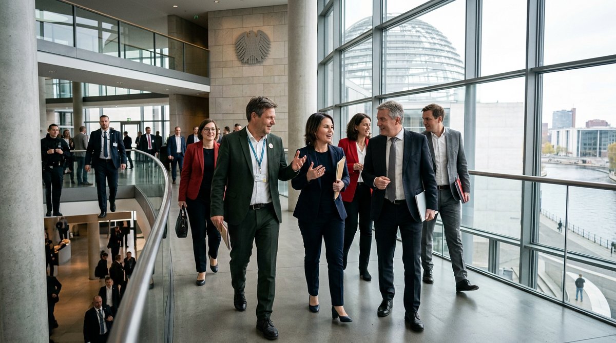 Im Bundestag wird über Gesetze debattiert, die das ganze Land betreffen.
