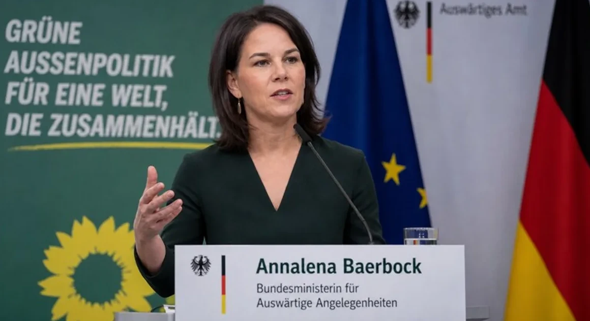 Annalena Baerbock, Grünen-Politikerin und ehemalige Außenministerin