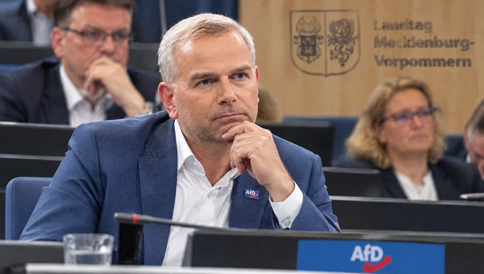 Leif-Erik Holm im Landtag Mecklenburg-Vorpommern