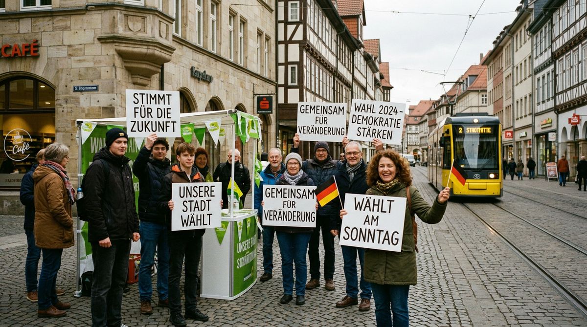 Wahlkampf Plakate — Parteien im Überblick